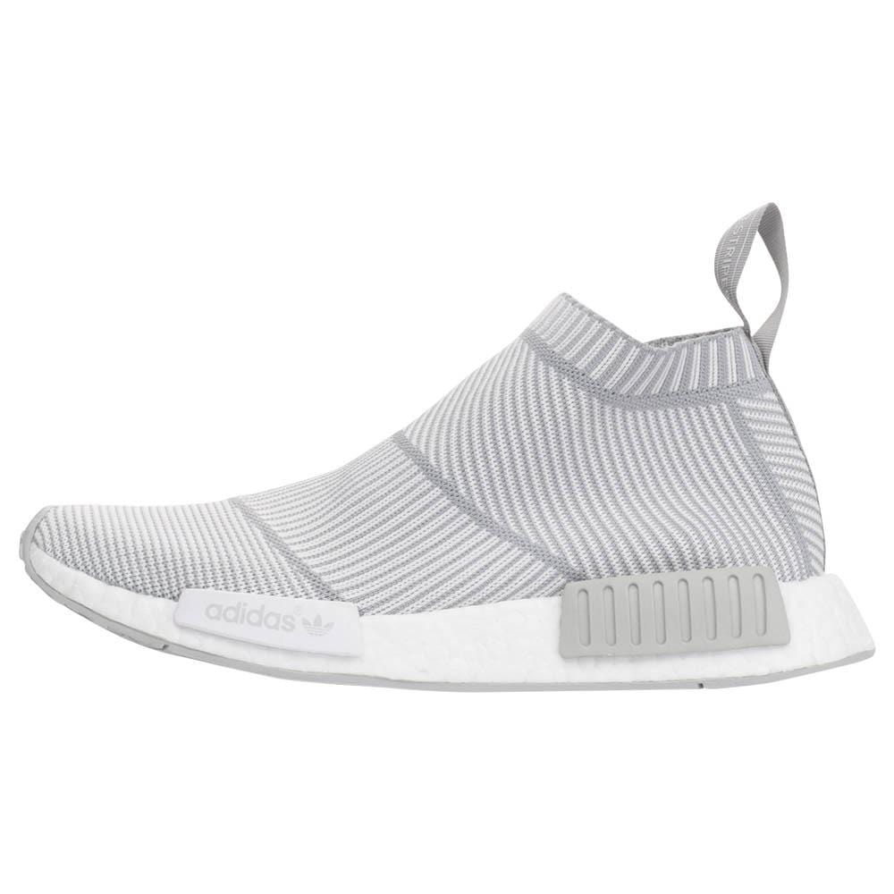 Adidas NMD_CS1 Primeknit Blackout-Whiteout — UK 3.5 | EU 36 | US 4 — Front View
