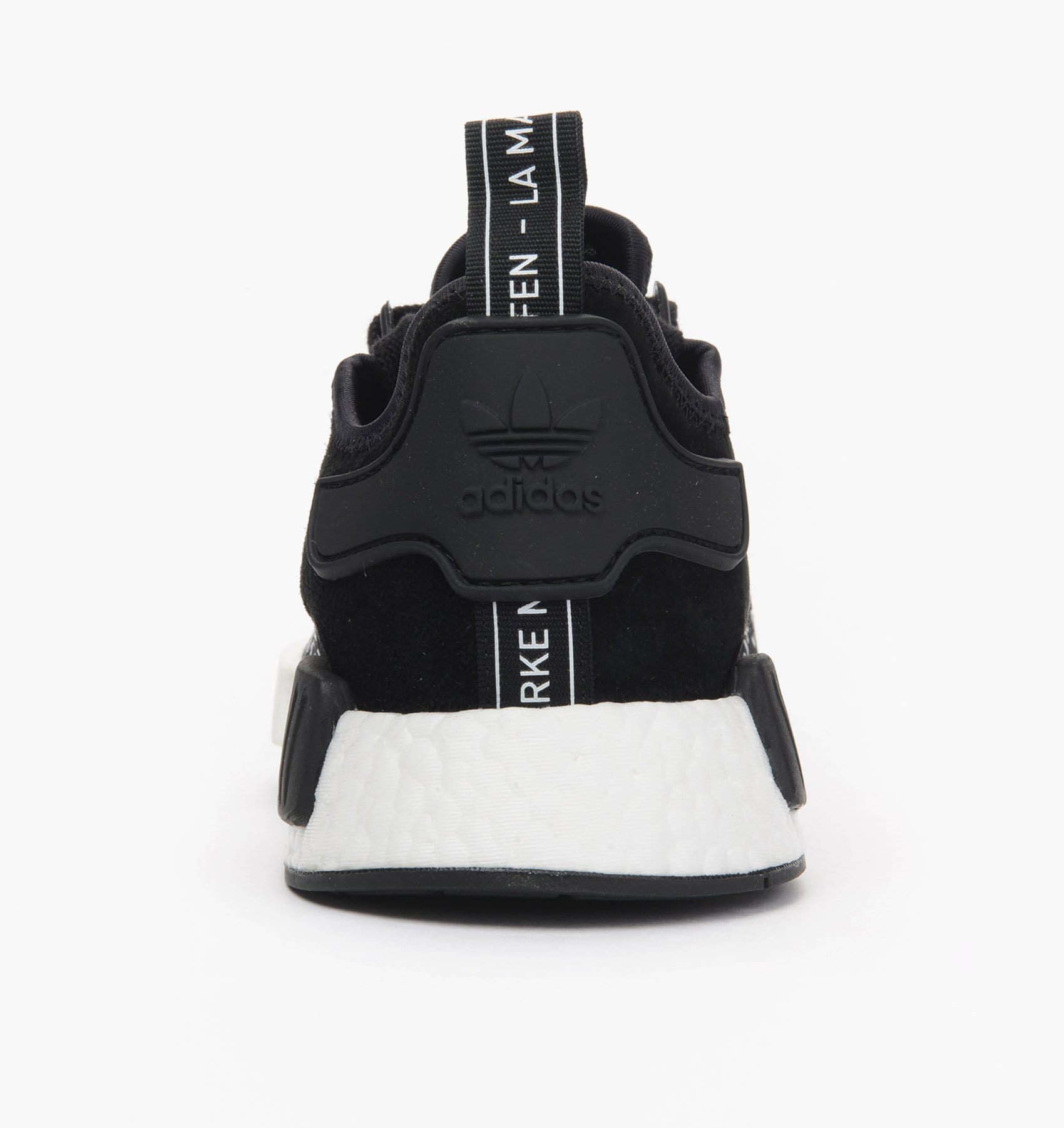 Adidas NMD_R1 Black 'Blackout-Whiteout — UK 3.5 | EU 36 | US 4 — Lifestyle View