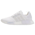 adidas NMD Runner - Triple White — UK 3.5 | EU 36 | US 4 — Front View