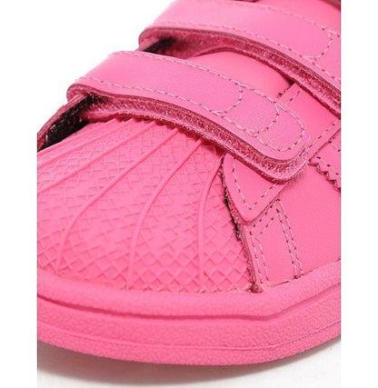 adidas Originals x Pharrell Williams Superstar 'Supercolor Pink' Infant — Back View