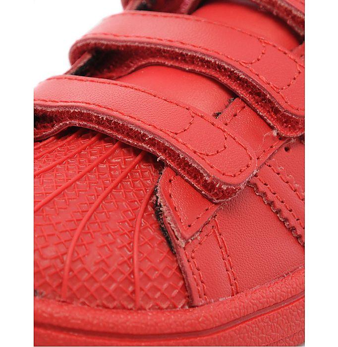 adidas Originals x Pharrell Williams Superstar 'Supercolor' Infant  'Red' — Side View