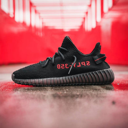 Adidas Yeezy Boost 350 V2 Core Black-Red — 3 UK | 35.5 EU — Alternate View 8