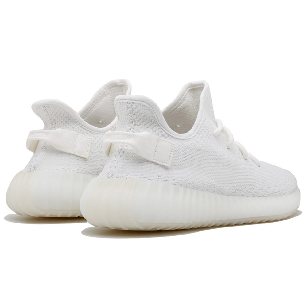 adidas Originals Yeezy Boost 350 V2 Cream White — 3 UK | 35.5 EU — Back View
