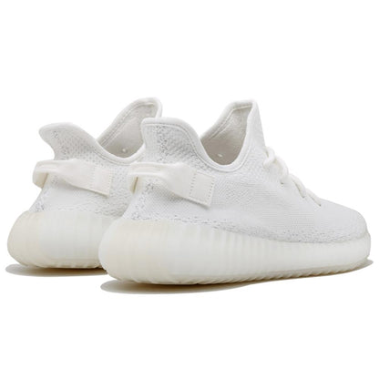 adidas Originals Yeezy Boost 350 V2 Cream White — 3 UK | 35.5 EU — Back View