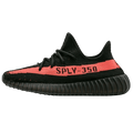 adidas Yeezy Boost 350 V2 Core Black Red — UK 3.5 | EU 36 | US 4 — Front View