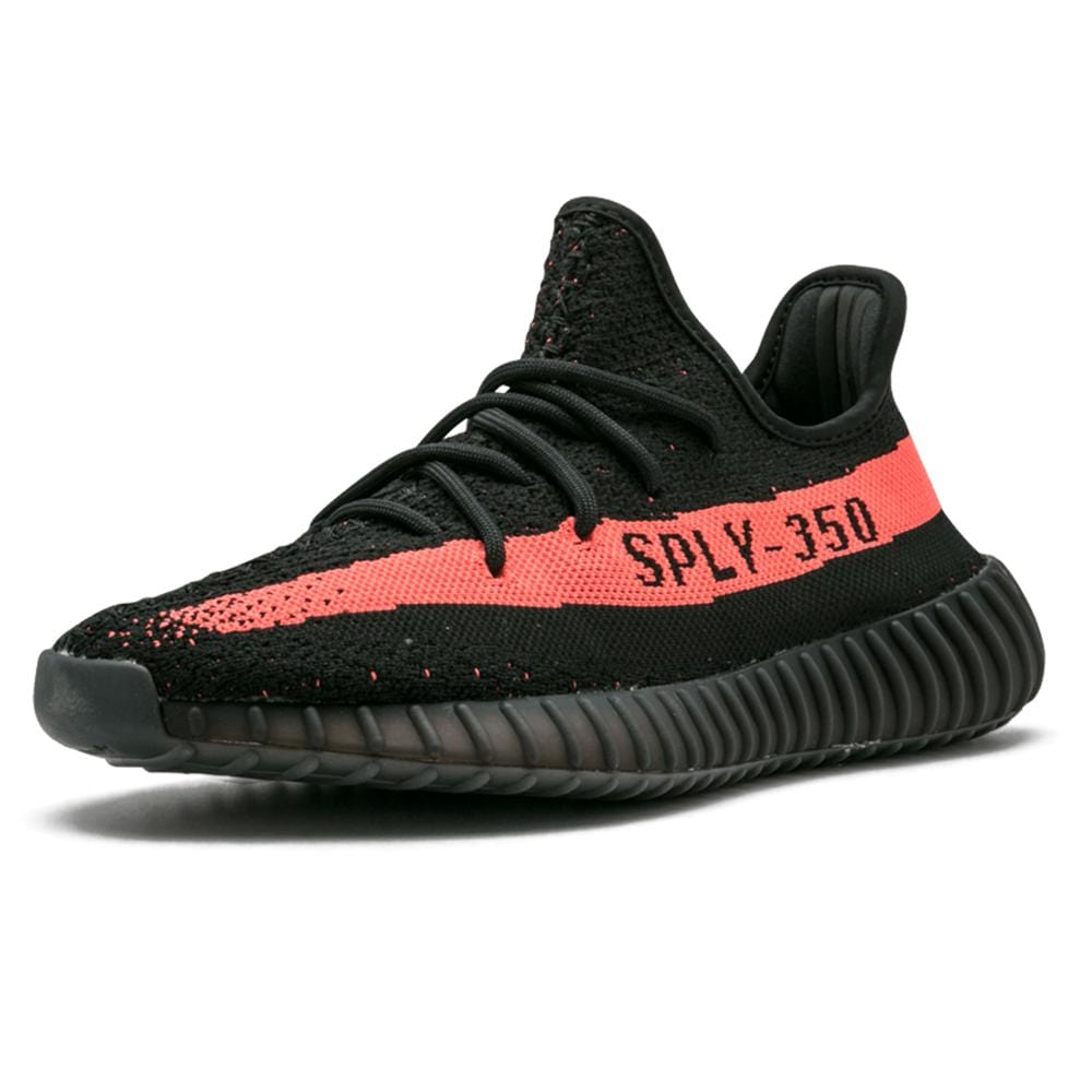 adidas Yeezy Boost 350 V2 Core Black Red — UK 3.5 | EU 36 | US 4 — Back View