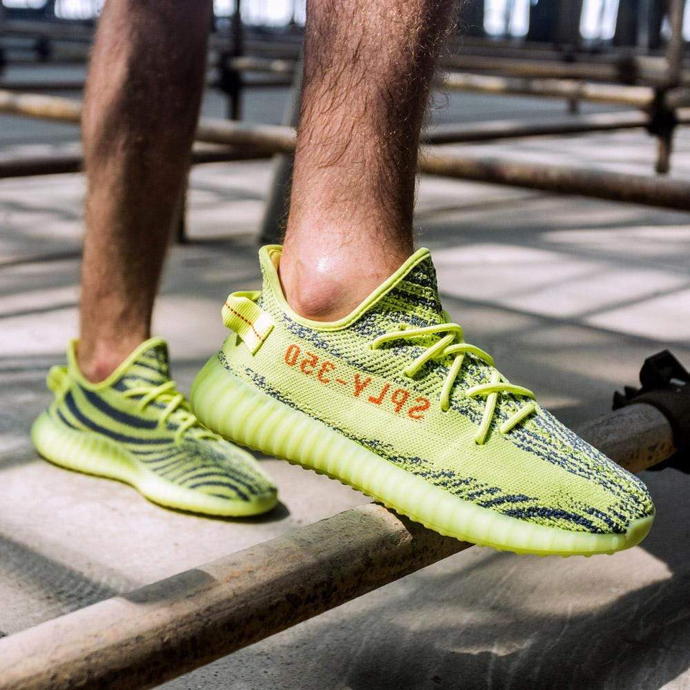 adidas Originals Yeezy Boost 350 V2 Yebra — 3 UK | 35.5 EU — Lifestyle View