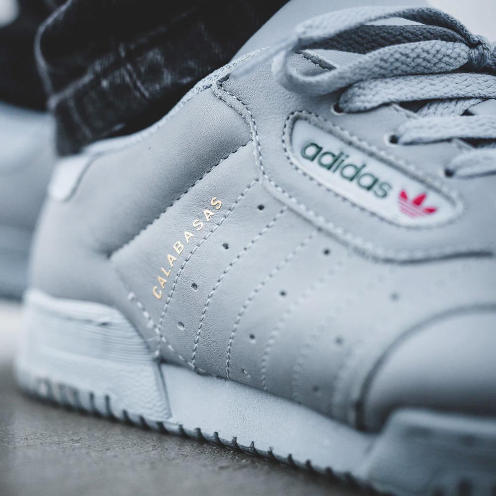 Adidas Originals Yeezy Calabasas Powerphase Grey — UK 3.5 | EU 36 | US 4 — Lifestyle View