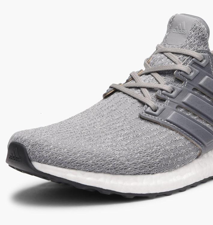 adidas Ultra Boost 3.0 LTD Mid Grey  Leather Cage — UK 3.5 | EU 36 | US 4 — Back View