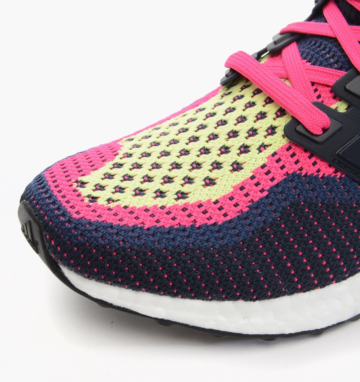 Adidas Ultra Boost W "Navy-Pink" — UK 3.5 | EU 36 | US 4 — Top View