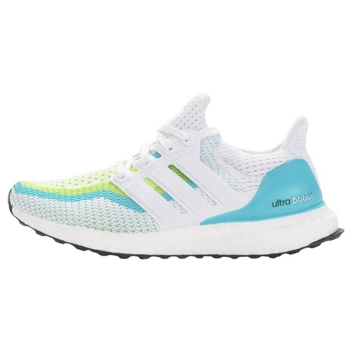 ADIDAS ULTRA BOOST - Halo-White-Semi Solar Slime — UK 3.5 | EU 36 | US 4 — Front View