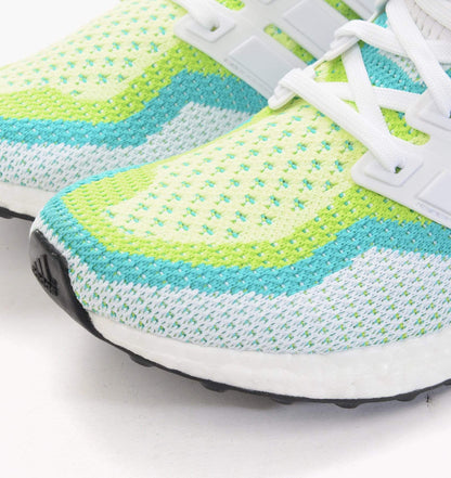 ADIDAS ULTRA BOOST - Halo-White-Semi Solar Slime — UK 3.5 | EU 36 | US 4 — Lifestyle View