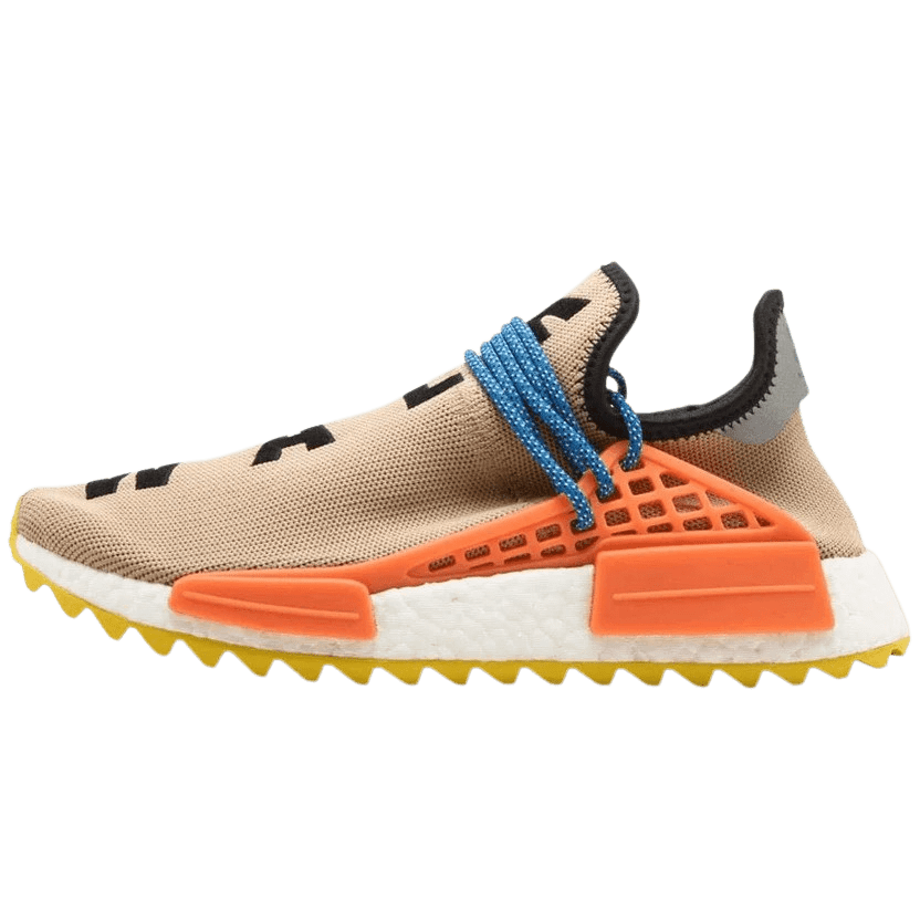 Pharrell Williams x adidas NMD Human Race Trail Pale Nude — UK 3.5 | EU 36 | US 4 — Front View
