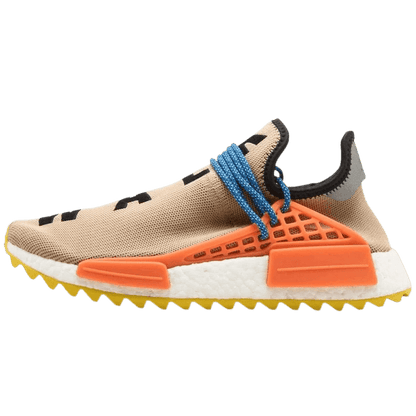 Pharrell Williams x adidas NMD Human Race Trail Pale Nude — UK 3.5 | EU 36 | US 4 — Front View