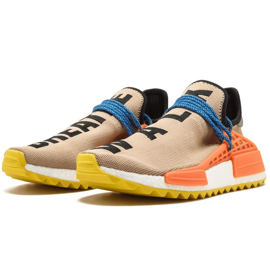 Pharrell Williams x adidas NMD Human Race Trail Pale Nude — UK 3.5 | EU 36 | US 4 — Side View