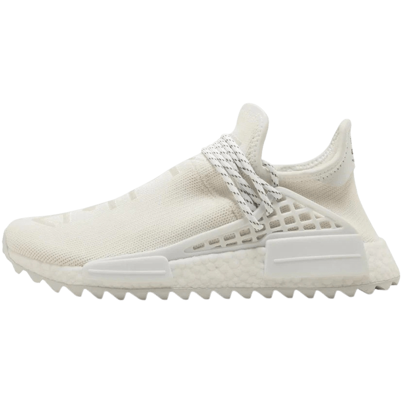 Pharrell x adidas NMD HU Trail Blank Canvas — UK 3.5 | EU 36 | US 4 — Front View