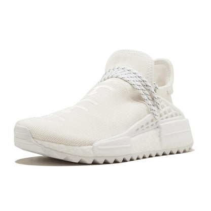 Pharrell x adidas NMD HU Trail Blank Canvas — UK 3.5 | EU 36 | US 4 — Back View