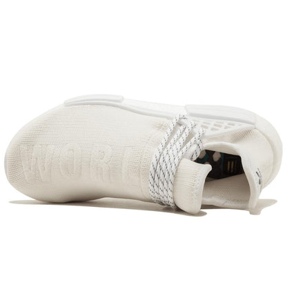 Pharrell x adidas NMD HU Trail Blank Canvas — UK 3.5 | EU 36 | US 4 — Detail View