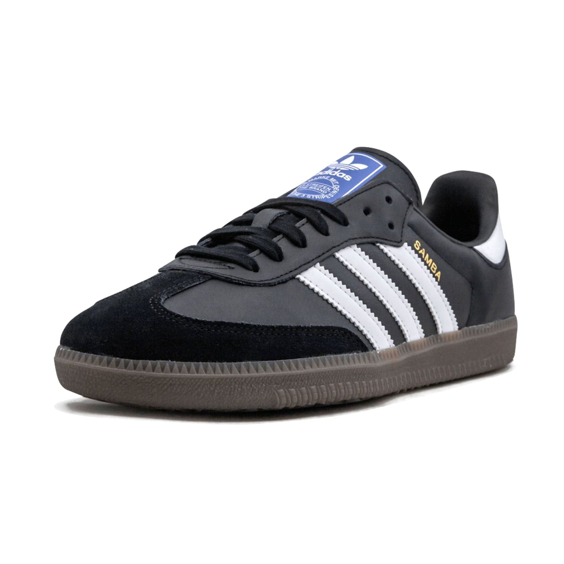 adidas Samba OG 'Black Gum' — UK 3.5 | EU 36 | US 4 — Top View