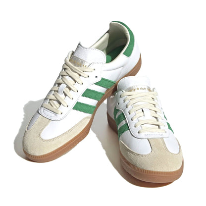 Sporty & Rich x adidas Samba OG 'White Green' — UK 3.5 | EU 36 | US 4 — Side View
