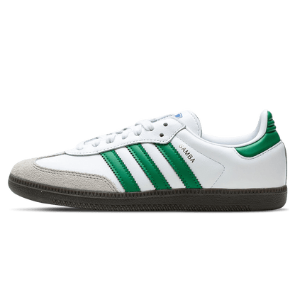 adidas Samba OG 'White Green' — UK 3.5 | EU 36 | US 4 — Front View