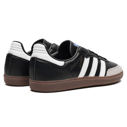 Adidas Samba Vegan 'Black Gum' — UK 3.5 | EU 36 | US 4 — Back View