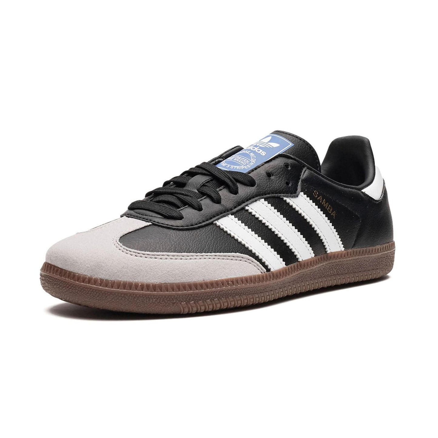 Adidas Samba Vegan 'Black Gum' — UK 3.5 | EU 36 | US 4 — Top View
