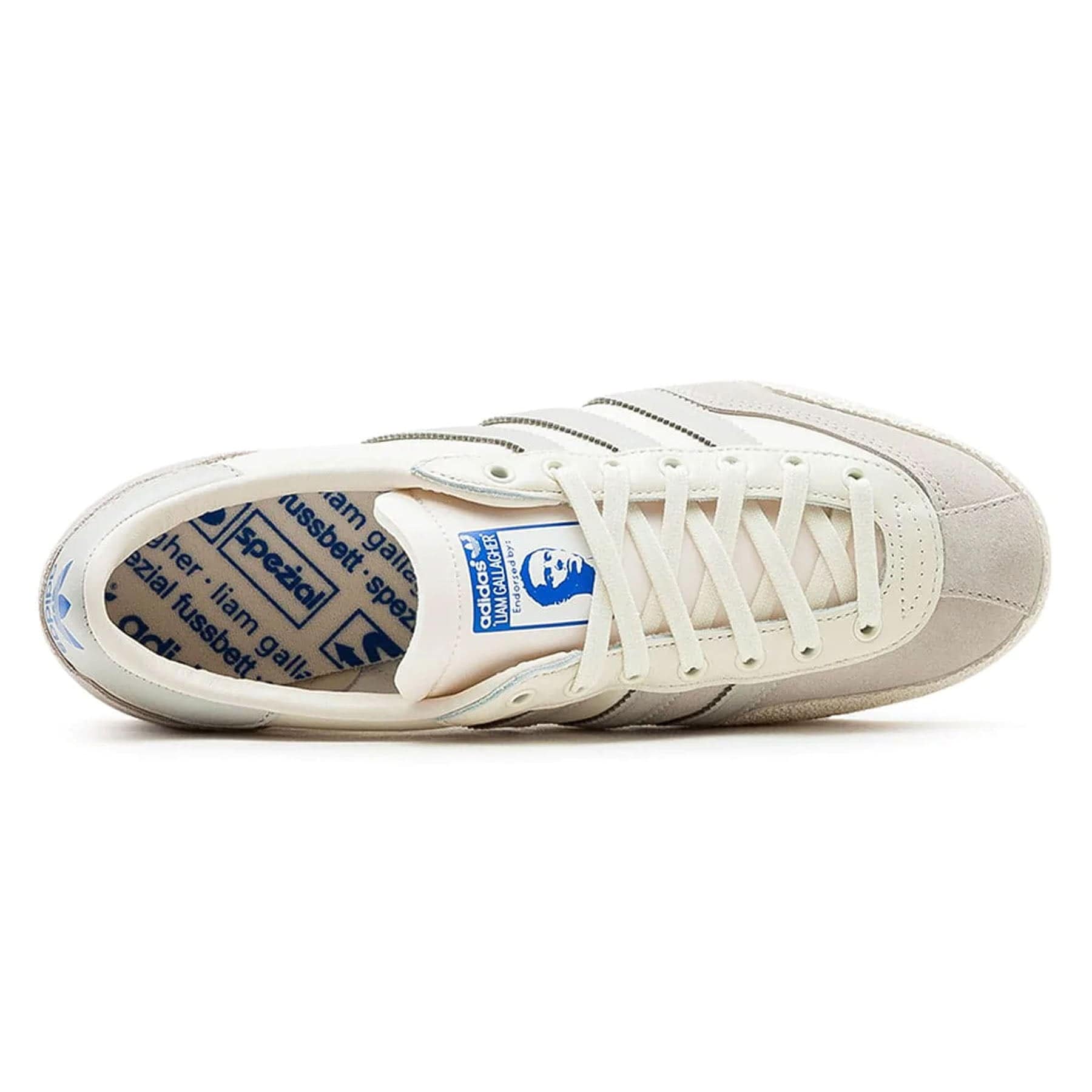 Liam Gallagher x adidas LG2 SPZL 'Cream White' — UK 3.5 | EU 36 | US 4 — Top View