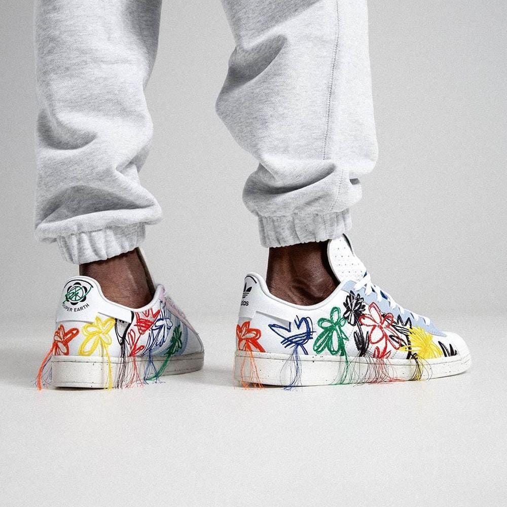 Sean Wotherspoon x adidas Superstar 'SuperEarth' — UK 3.5 | EU 36 | US 4 — Lifestyle View