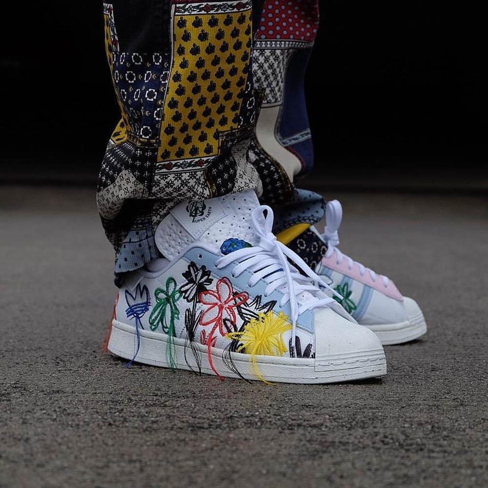 Sean Wotherspoon x adidas Superstar 'SuperEarth' — UK 3.5 | EU 36 | US 4 — Alternate View 7