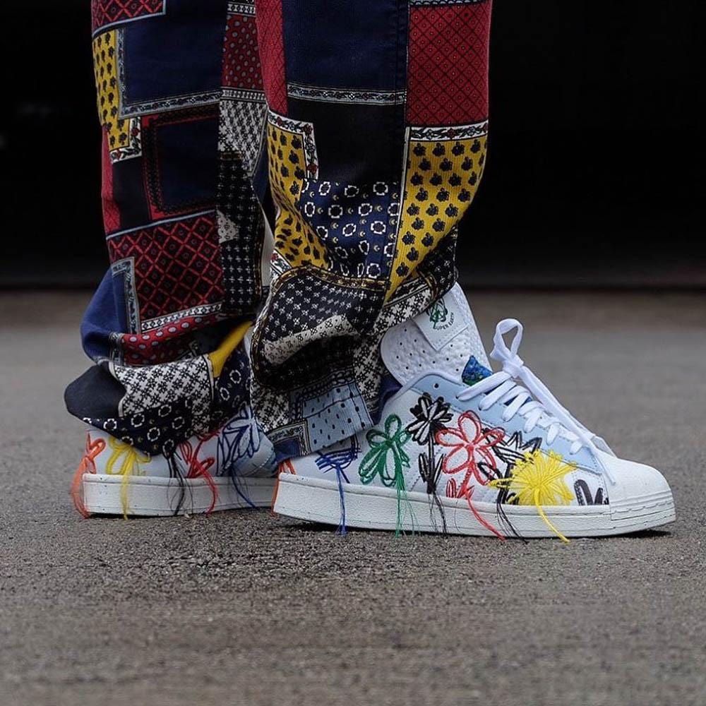 Sean Wotherspoon x adidas Superstar 'SuperEarth' — UK 3.5 | EU 36 | US 4 — Alternate View 8