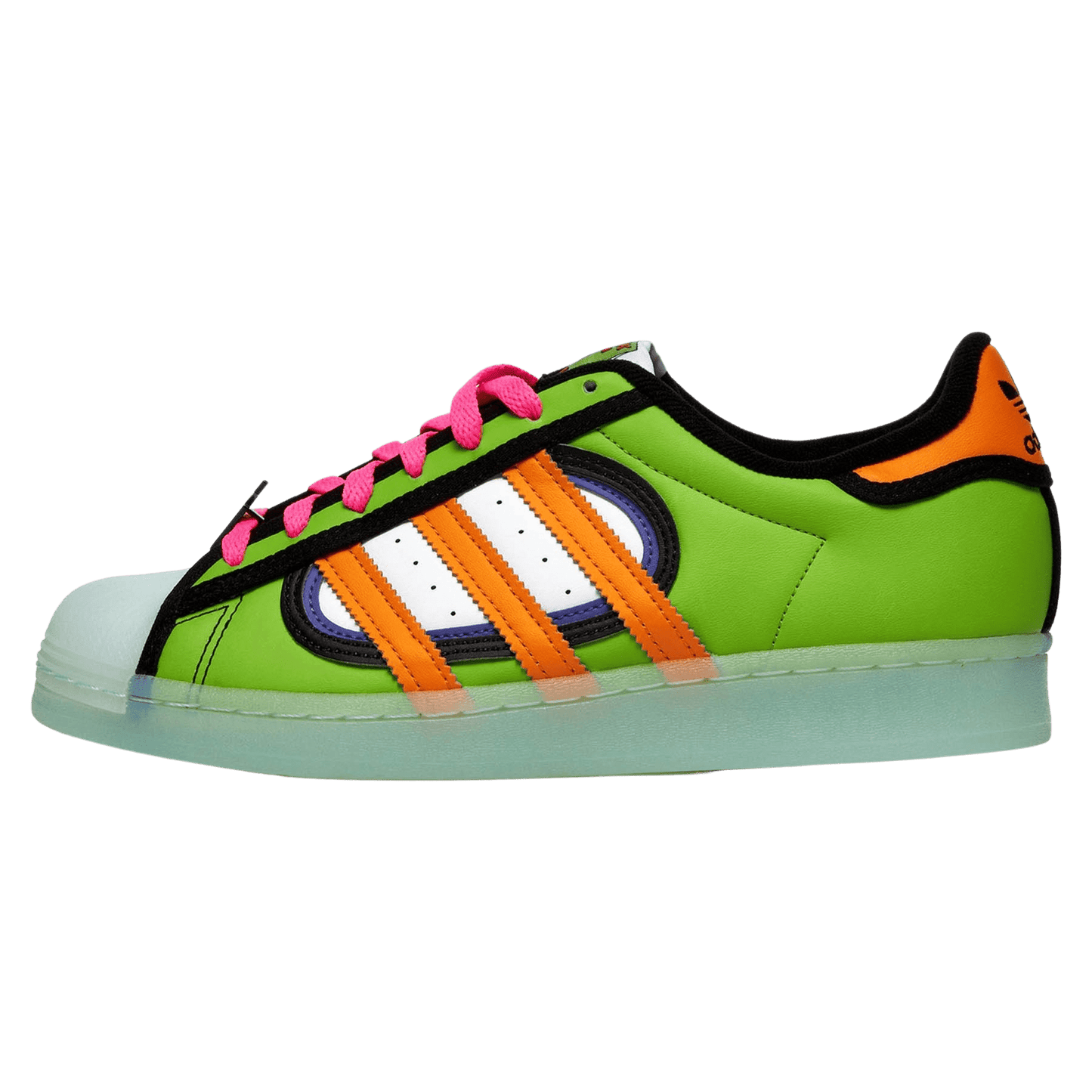 The Simpsons x Superstar 'Squishee' — UK 3.5 | EU 36 | US 4 — Front View