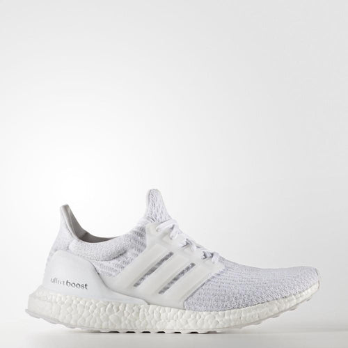 Adidas Ultra Boost 3.0 Triple White — UK 3.5 | EU 36 | US 4 — Side View