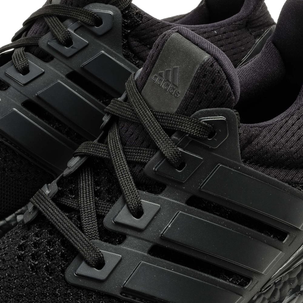 Adidas Ultra Boost LTD Triple Black — UK 3.5 | EU 36 | US 4 — Top View