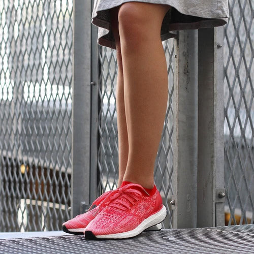 Adidas Ultra Boost Uncaged W Ray Red-Shock Red — UK 3.5 | EU 36 | US 4 — Side View