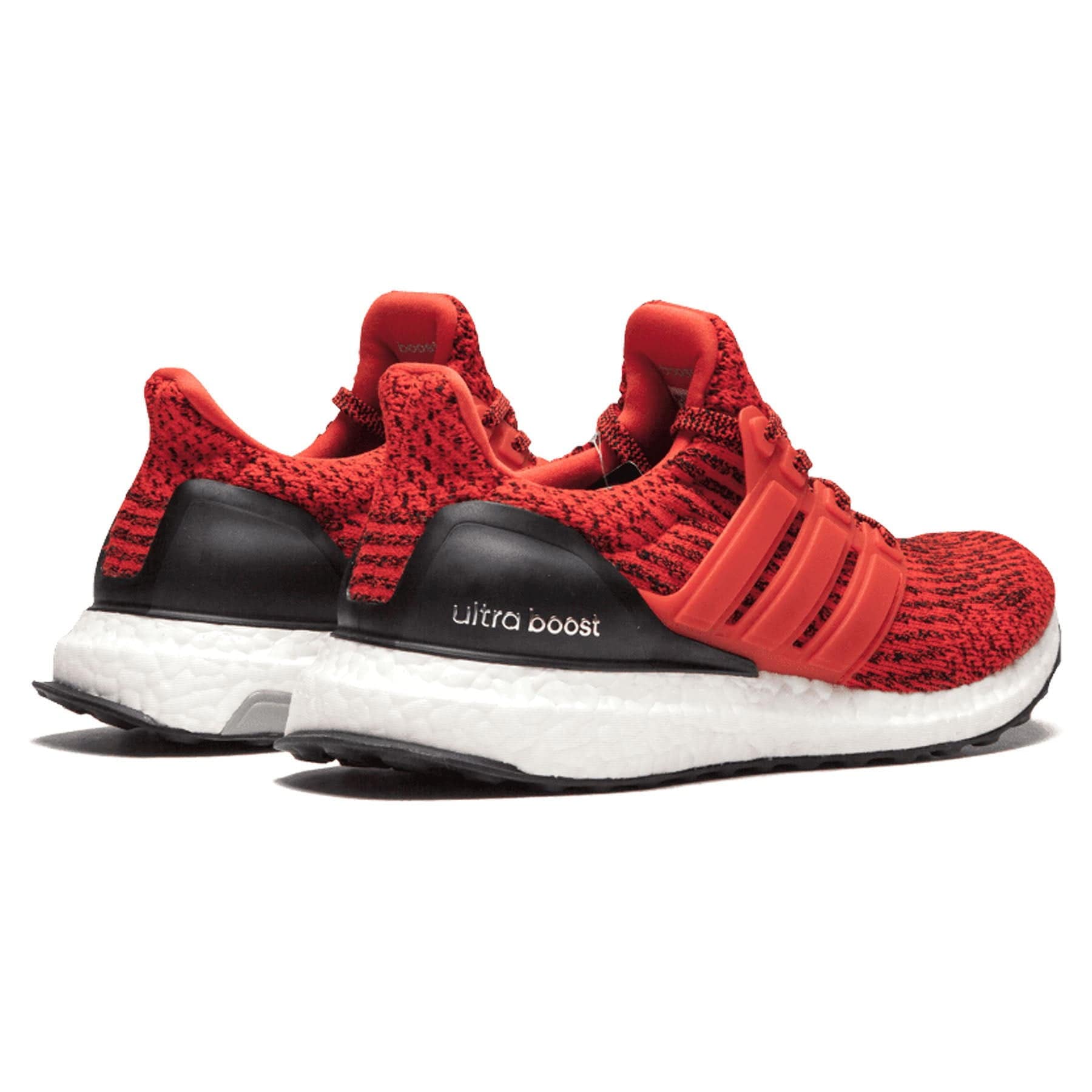 Adidas UltraBoost 3.0 'Energy Red' — UK 3.5 | EU 36 | US 4 — Back View