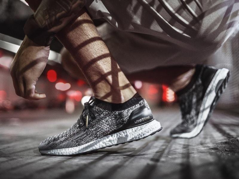 ADIDAS ULTRA BOOST UNCAGED M Core Black & Solid Grey — UK 3.5 | EU 36 | US 4 — Alternate View 7