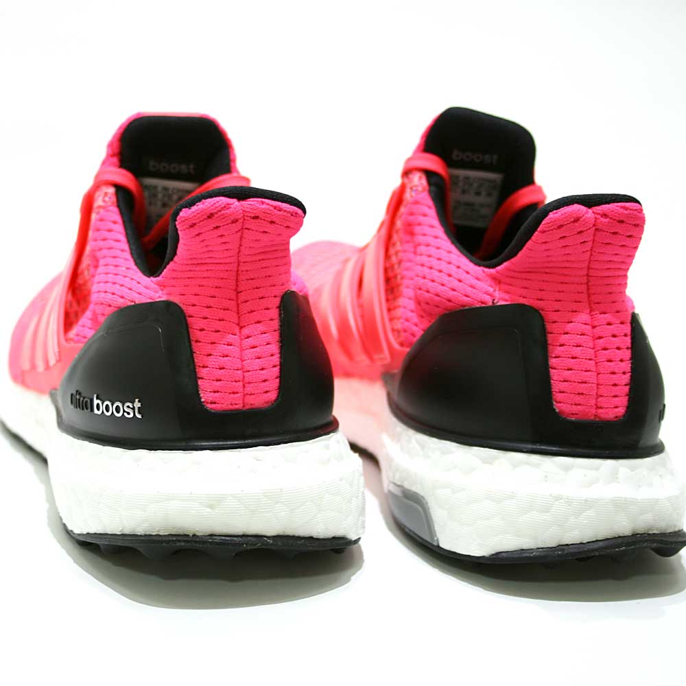 ADIDAS ULTRA BOOST WOMEN NEON PINK — UK 3.5 | EU 36 | US 4 — Top View
