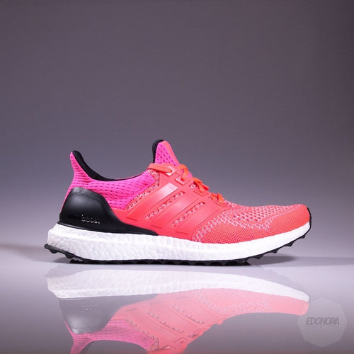 ADIDAS ULTRA BOOST WOMEN NEON PINK — UK 3.5 | EU 36 | US 4 — Side View