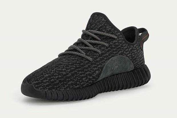 adidas Yeezy Boost 350 Pirate Black — UK 3.5 | EU 36 | US 4 — Top View