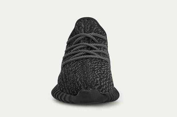 adidas Yeezy Boost 350 Pirate Black — UK 3.5 | EU 36 | US 4 — Back View