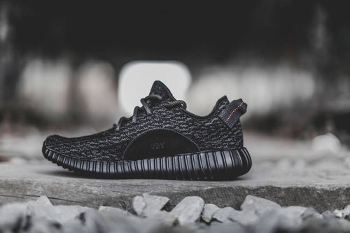 adidas Yeezy Boost 350 Pirate Black — UK 3.5 | EU 36 | US 4 — Side View