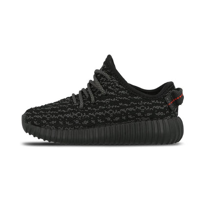 Adidas Yeezy 350 Boost Infant "Pirate Black" — UK 0k | EU 16 | US 1k — Front View