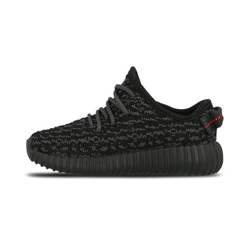 Adidas Yeezy 350 Boost Infant "Pirate Black" — UK 0k | EU 16 | US 1k — Front View