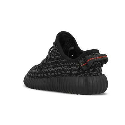 Adidas Yeezy 350 Boost Infant "Pirate Black" — UK 0k | EU 16 | US 1k — Back View