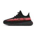 adidas Yeezy Boost 350 V2 Kids Core Black Red — UK 10k | EU 28 | US 10.5k — Front View