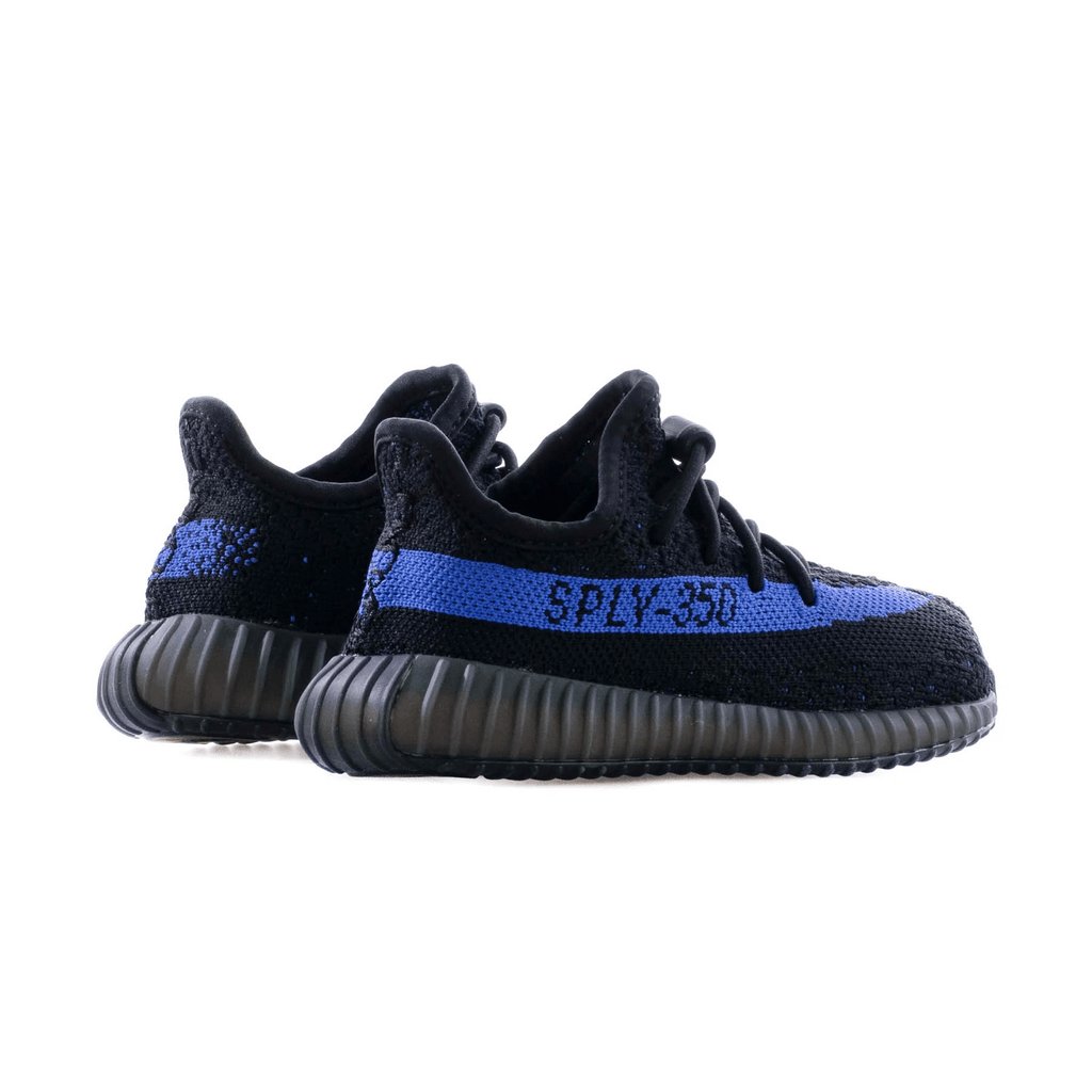 Yeezy Boost 350 V2 Infants 'Dazzling Blue' — UK 0k | EU 16 | US 1k — Back View