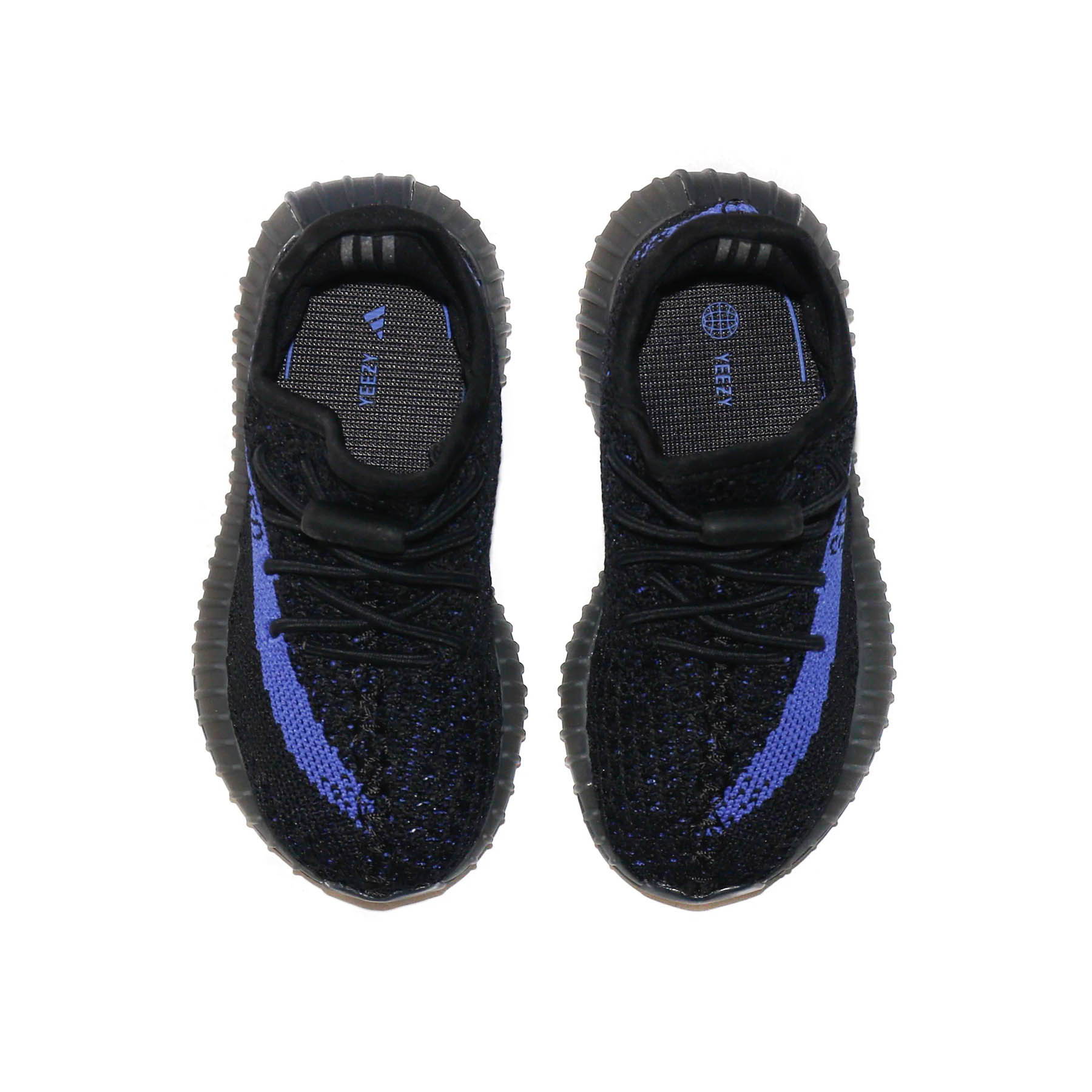 Yeezy Boost 350 V2 Infants 'Dazzling Blue' — UK 0k | EU 16 | US 1k — Top View