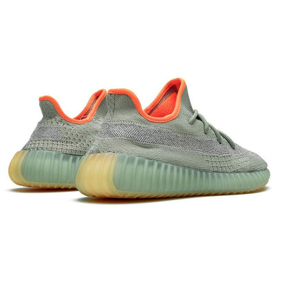 Yeezy Boost 350 V2 'Desert Sage' — 3 UK | 35.5 EU — Back View