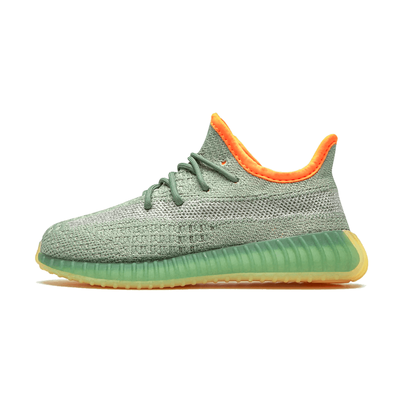 adidas Yeezy Boost 350 V2 Kids 'Desert Sage' — UK 10k | EU 28 | US 10.5k — Front View